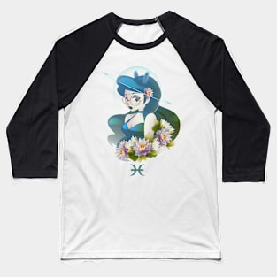 Pisces Astrobunny Baseball T-Shirt